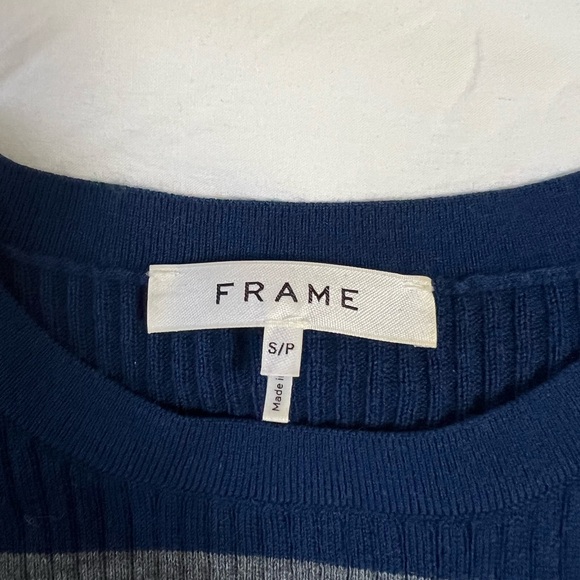 Frame Striped Crewneck - Picture 7 of 8